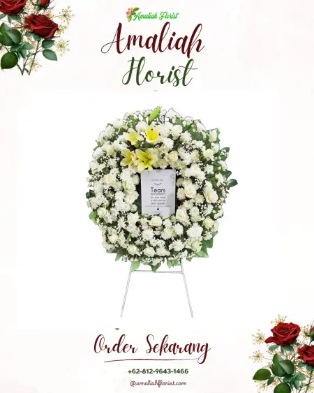 Krans Bunga Duka Pongangan